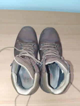 Botas de montaña marrones