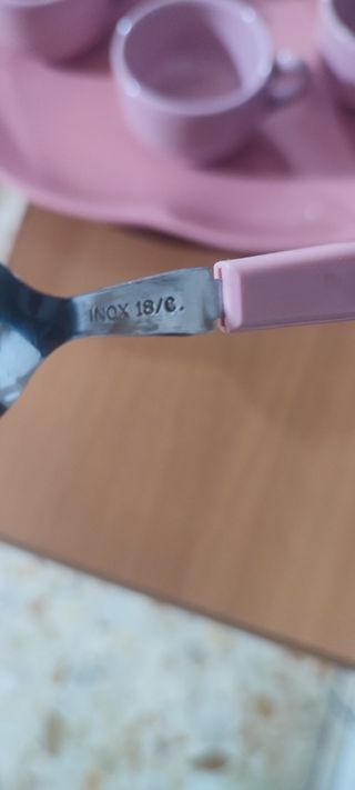 Servizio caffè vintage anni 60 rosa