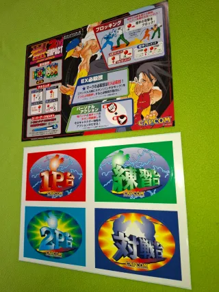 Kit Arcade Street Fighter 3 2nd Impact Capcom