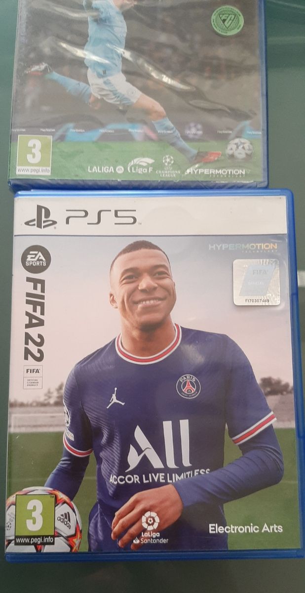Lote 3 Juegos FIFA PS5: FC 24, 23, 22