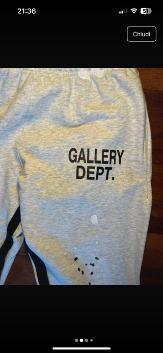 Pantaloni Gallery Dept. Painted Taglia M 