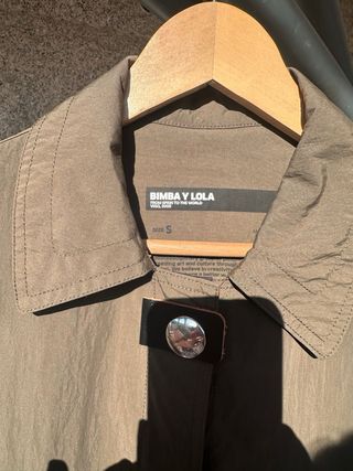 Gabardina Bimba y Lola Verde Oliva