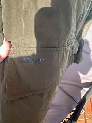 Gabardina Bimba y Lola Verde Oliva