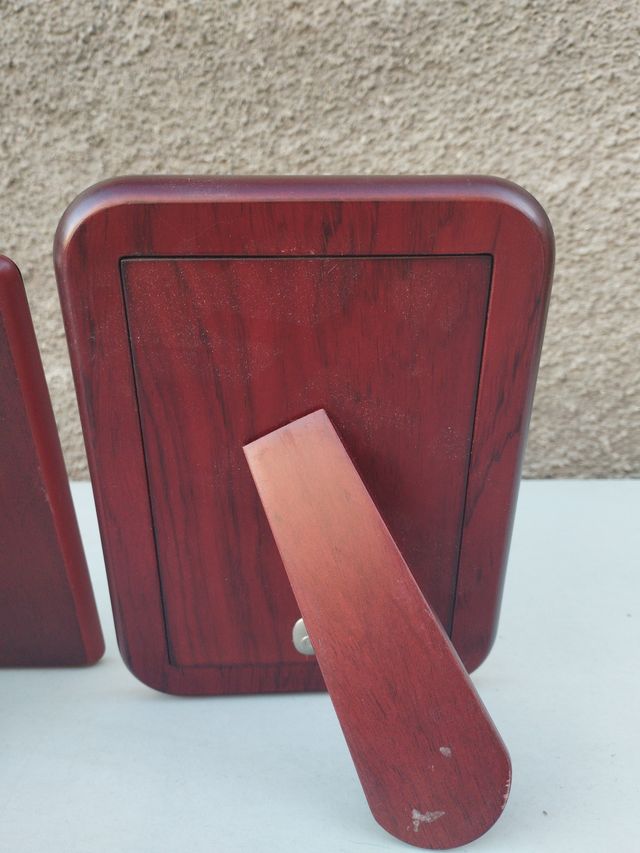 Lote 2 Marcos de Fotos Plateados