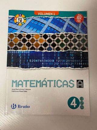 Matemáticas 4 de la ESO A