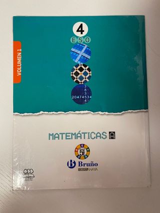 Matemáticas 4 de la ESO A