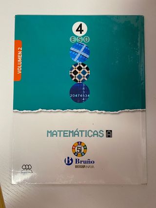 Matemáticas 4 de la ESO A