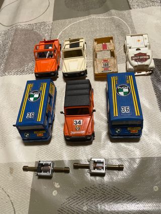 Lote carrocerías y desguace Scalextric STS