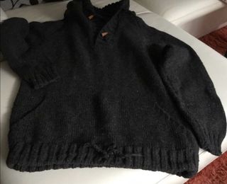 Jerséis Lana Hombre Talla L Negro