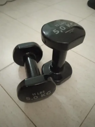 Manubri Decathlon da 5 kg (11 libbre)