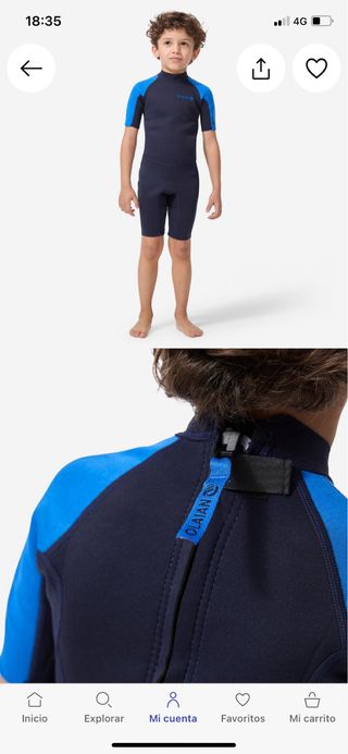 Neopreno niño OLAIAN Junior