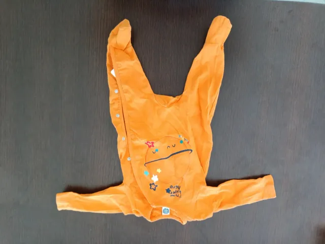 Pijama bebé naranja Tuc Tuc