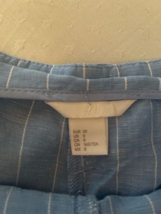 Bermuda H&M rayas azules