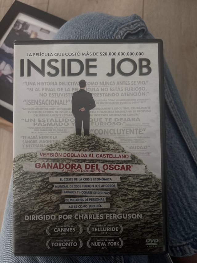 DVD Inside Job - Documental Oscar