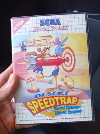 Desert Speedtrap Master System Sega