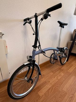 Brompton S6L cold Blue