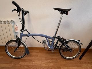 Brompton S6L cold Blue