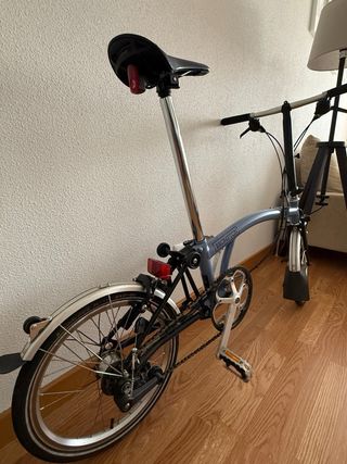 Brompton S6L cold Blue
