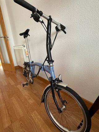 Brompton S6L cold Blue