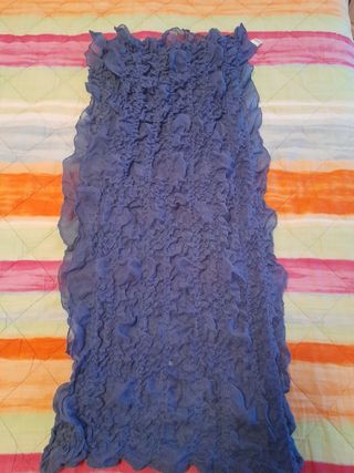 Sciarpa donna blu