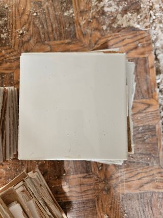 Azulejo blanco antiguo