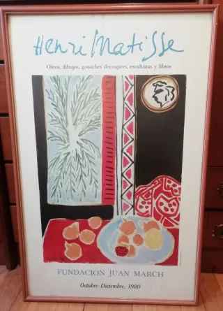 Cartelli Henri Matisse Opere 1980