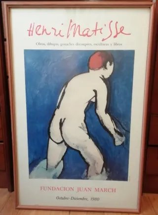 Cartelli Henri Matisse Opere 1980