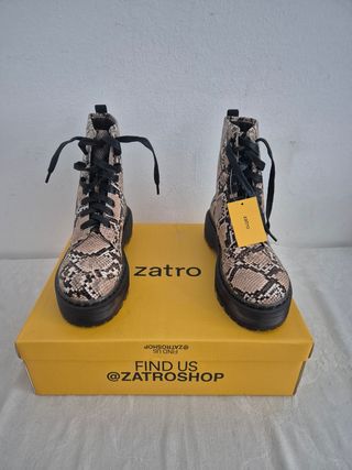 Botas serpiente talla 38 nuevas