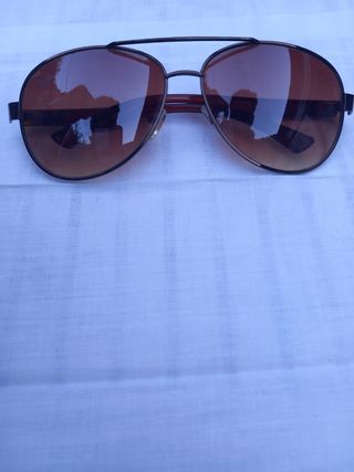 Gafas de sol aviador marrones