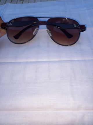 Gafas de sol aviador marrones