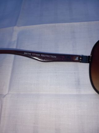 Gafas de sol aviador marrones