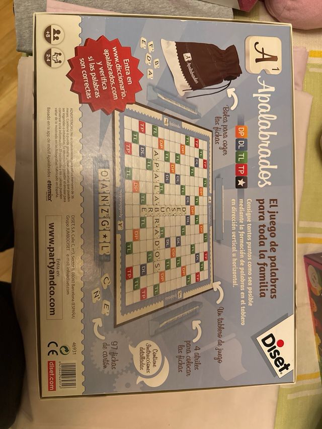 Juego de mesa Apalabrados Diset