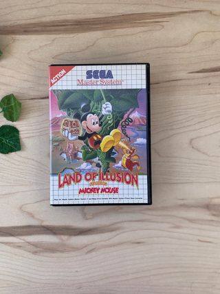 Sega Master System Land of Illusion Mickey Mouse