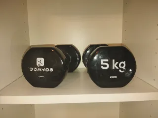 Manubri DOMYOS da 5 kg (11 libbre)