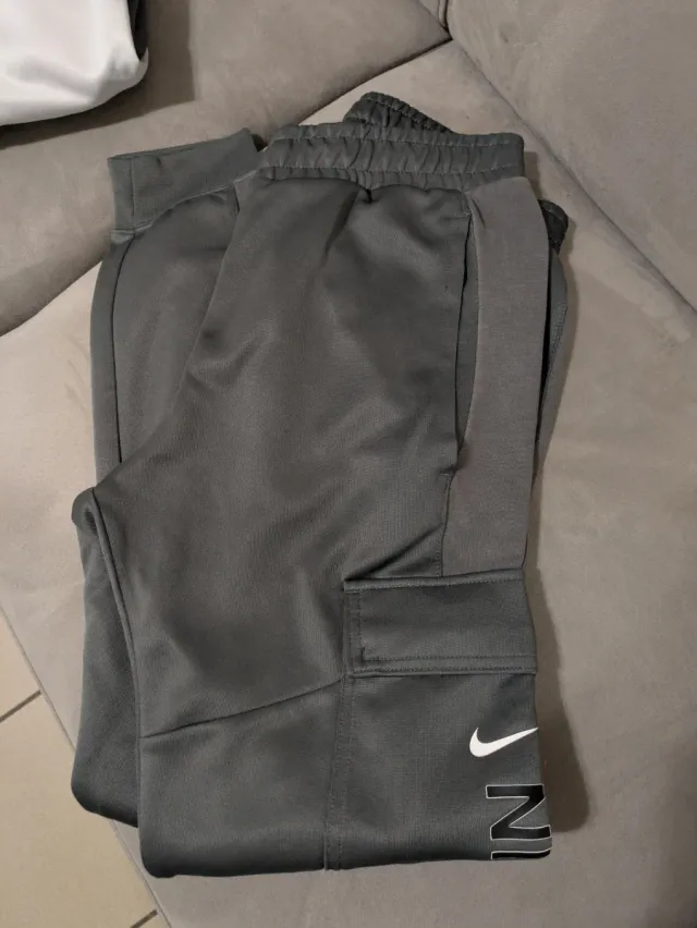 Tuta Nike uomo grigio/bianco S/XS acetata