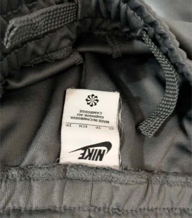 Tuta Nike uomo grigio/bianco S/XS acetata