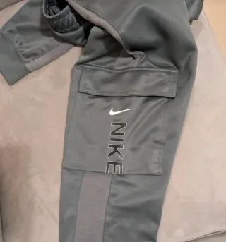 Tuta Nike uomo grigio/bianco S/xs acetata