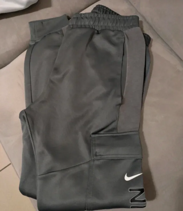 Tuta Nike uomo grigio/bianco S/XS acetata
