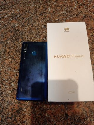 Huawei P smart 2019 Blue con schermo rotto