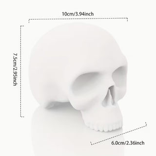 Teschio Silicone Ultra Realistico Tattoo Tatuaggi