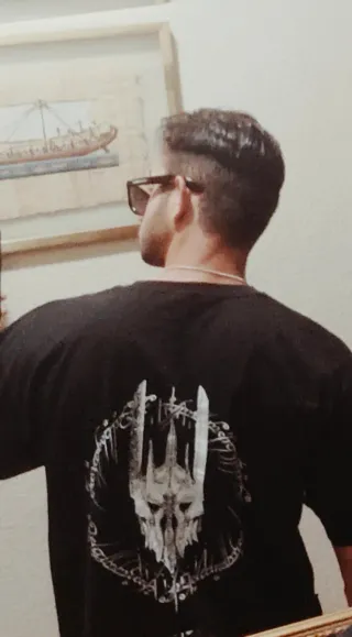 Camisetas Negras Diseño Sauron