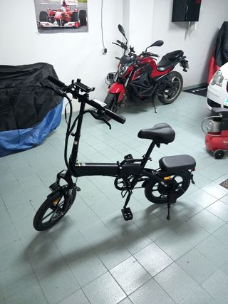 Bicicleta eléctrica plegable Isinwheel U3 500W