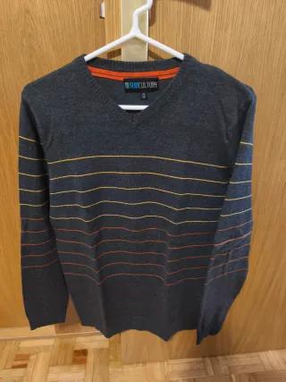 Jersey fino SUBCULTURE rayas hombre Talla M