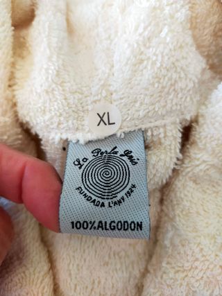 Albornoz La Perla Gris Hombre Talla XL sin estrena