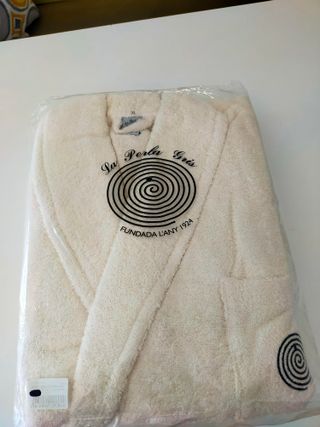 Albornoz La Perla Gris Hombre Talla XL sin estrena