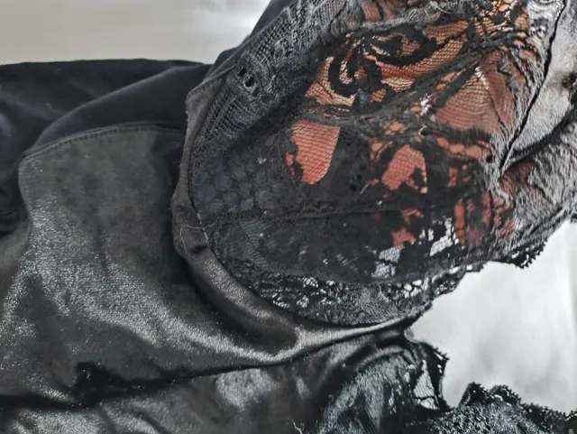 Body Rue Royall Negro Encaje