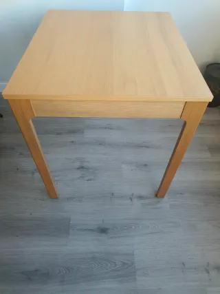 Mesa comedor extensible made
ra Ikea ekedalen 