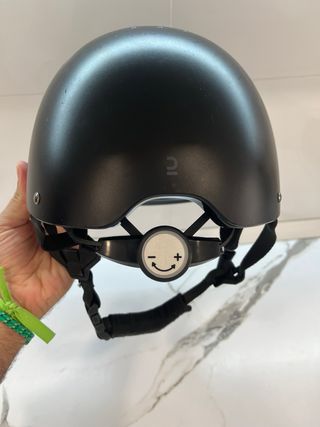 Casco Hípica Fouganza Decathlon Negro