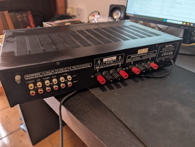 Amplificador Rotel RA-930AX Negro