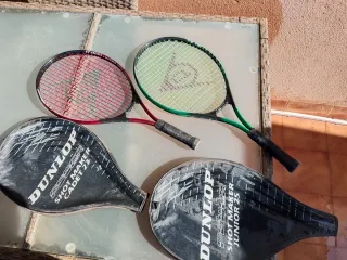 2 Raquetas de Tenis Dunlop Shot Maker Junior 25